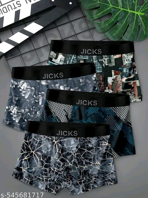 JICKS MENS ULTRA COMFORT NYLON UNDERWEAR pack of 4