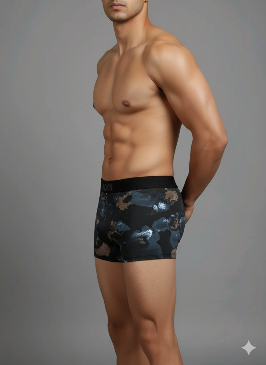 JICKS MEN'S ULTRA-COMFORT UNDERWEAR WITH ANTI-BACTERIAL PROTECTION PACK OF 2