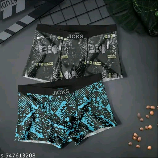 JICKS MEN'S ULTRA-COMFORT UNDERWEAR WITH ANTI-BACTERIAL PROTECTION pack of 2