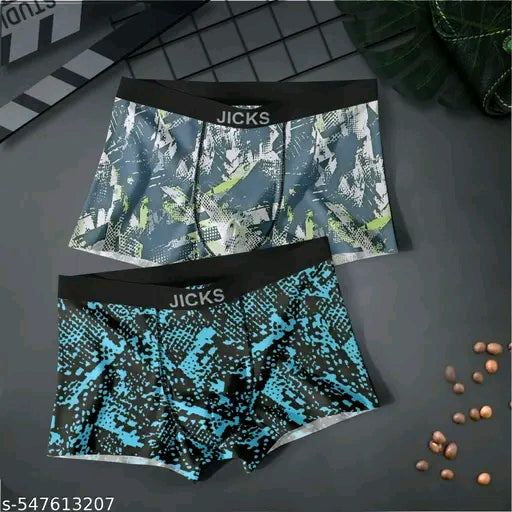 JICKS MEN'S ULTRA-COMFORT UNDERWEAR WITH ANTI-BACTERIAL PROTECTION pack of 2