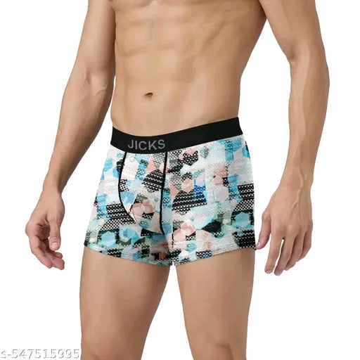 JICKS MEN'S ULTRA-COMFORT UNDERWEAR WITH ANTI-BACTERIAL PROTECTION pack of 4