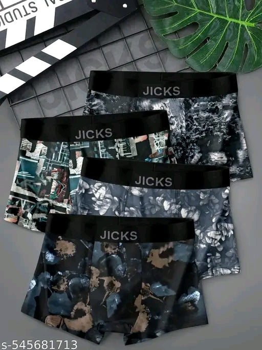 JICKS MENS ULTRA COMFORT NYLON UNDERWEAR pack of 4