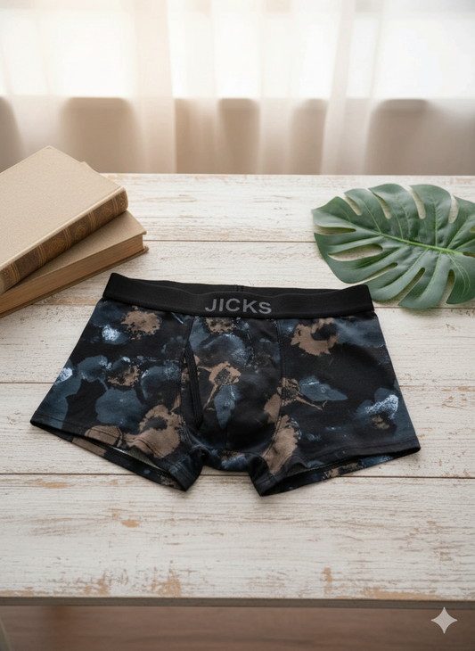JICKS MEN'S ULTRA-COMFORT UNDERWEAR WITH ANTI-BACTERIAL PROTECTION PACK OF 2