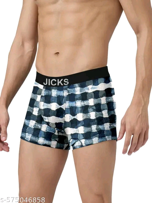 JICKS MEN'S ULTRA-COMFORT UNDERWEAR WITH ANTI-BACTERIAL PROTECTION PACK OF 2