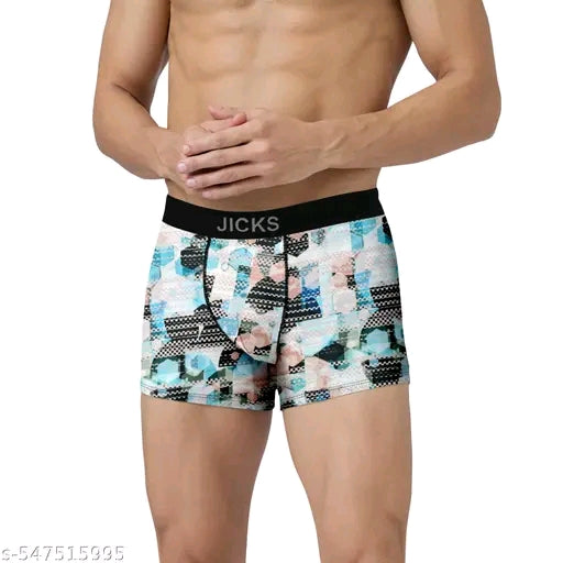 JICKS MEN'S ULTRA-COMFORT UNDERWEAR WITH ANTI-BACTERIAL PROTECTION pack of 4