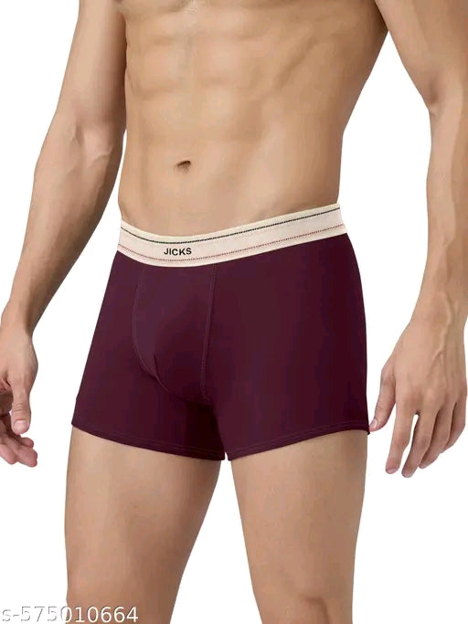 JICKS MEN'S ULTRA-COMFORT UNDERWEAR WITH ANTI-BACTERIAL PROTECTION PACK OF 3