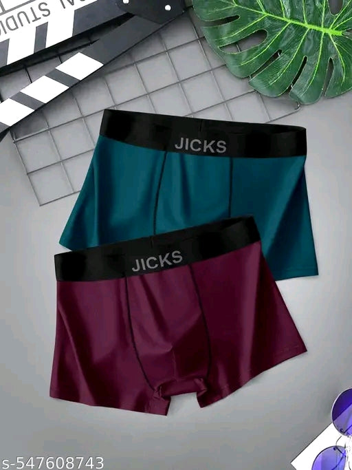 JICKS MEN'S ULTRA-COMFORT UNDERWEAR WITH ANTI-BACTERIAL PROTECTION pack of 2
