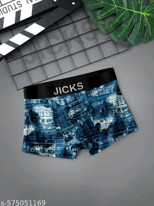 JICKS MEN'S ULTRA-COMFORT UNDERWEAR WITH ANTI-BACTERIAL PROTECTION PACK OF 4