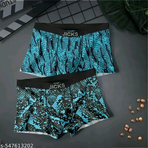 JICKS MEN'S ULTRA-COMFORT UNDERWEAR WITH ANTI-BACTERIAL PROTECTION pack of 2